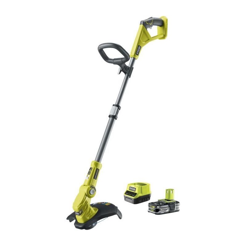 RYOBI - Coupe-bordures 18V ONE+ - Ø coupe 25-30 cm - tube télescopiq RYOBI - Coupe-bordures 18V ONE+ - Ø coupe 25-30 cm - tube télescopiq