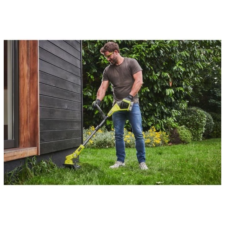 RYOBI - Coupe-bordures 18V ONE+ - Ø coupe 25-30 cm - tube télescopique - 1 batterie 2,5 Ah & chargeur + RAC155 OFFERT - RLT183 RYOBI - Coupe-bordures 18V ONE+ - Ø coupe 25-30 cm - tube télescopique - 1 batterie 2,5 Ah & chargeur + RAC155 OFFERT - RLT183