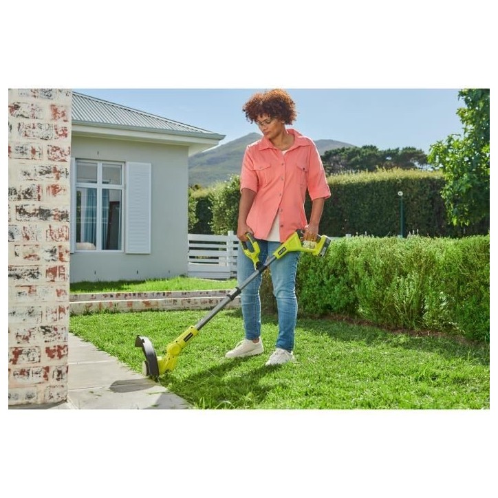 RYOBI - Coupe-bordures 18V ONE+ - Ø coupe 25-30 cm - tube télescopique - 1 batterie 2,5 Ah & chargeur + RAC155 OFFERT - RLT183 RYOBI - Coupe-bordures 18V ONE+ - Ø coupe 25-30 cm - tube télescopique - 1 batterie 2,5 Ah & chargeur + RAC155 OFFERT - RLT183