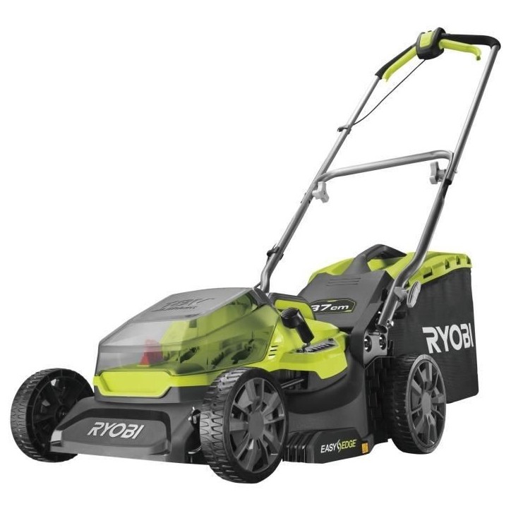 RYOBI - Tondeuse 18 Volts ONE+™ Brushless Ø 37 cm - 2 batteries 4,0Ah - RY18LM37A-240 RYOBI - Tondeuse 18 Volts ONE+™ Brushless Ø 37 cm - 2 batteries 4,0Ah - RY18LM37A-240