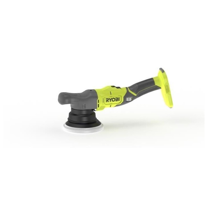 RYOBI - Polisseuse 18V ONE+ - diametre oscillation 8 mm - patin 125 mm + 3 patins (lustrage - polissage - finition) - R18P-0 RYOBI - Polisseuse 18V ONE+ - diametre oscillation 8 mm - patin 125 mm + 3 patins (lustrage - polissage - finition) - R18P-0