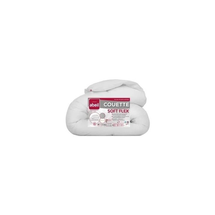 ABEIL Couette chaude Aerelle Soft Flex - 240 x 260 - Blanc ABEIL Couette chaude Aerelle Soft Flex - 240 x 260 - Blanc