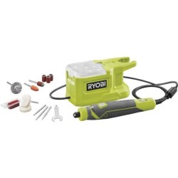 RYOBI - Mini-outil multifonction 18V ONE+ - 4400-23 000 tr/min - chang
