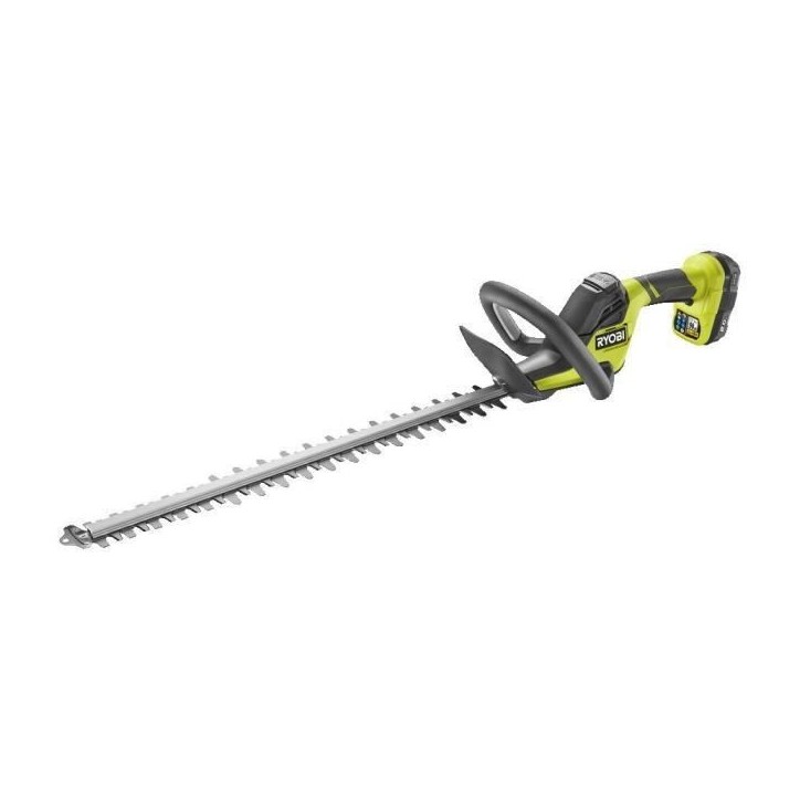 RYOBI - Taille-haies LINEA 18V - lames 55 cm - HedgeSweep™ - 1 batterie lithium+ 18V 2,0 Ah et 1 chargeur 1,5 A - RY18HT55A-12 RYOBI - Taille-haies LINEA 18V - lames 55 cm - HedgeSweep™ - 1 batterie lithium+ 18V 2,0 Ah et 1 chargeur 1,5 A - RY18HT55A-12