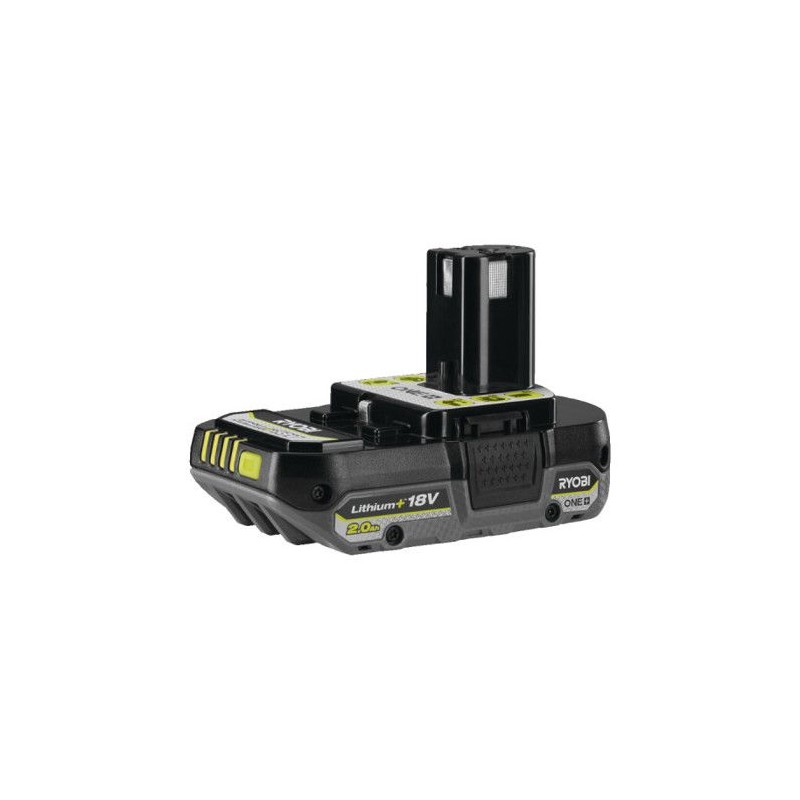 RYOBI - 1 batterie lithium+ 18V - 2,0 Ah compacte - RB1820C RYOBI - 1 batterie lithium+ 18V - 2,0 Ah compacte - RB1820C