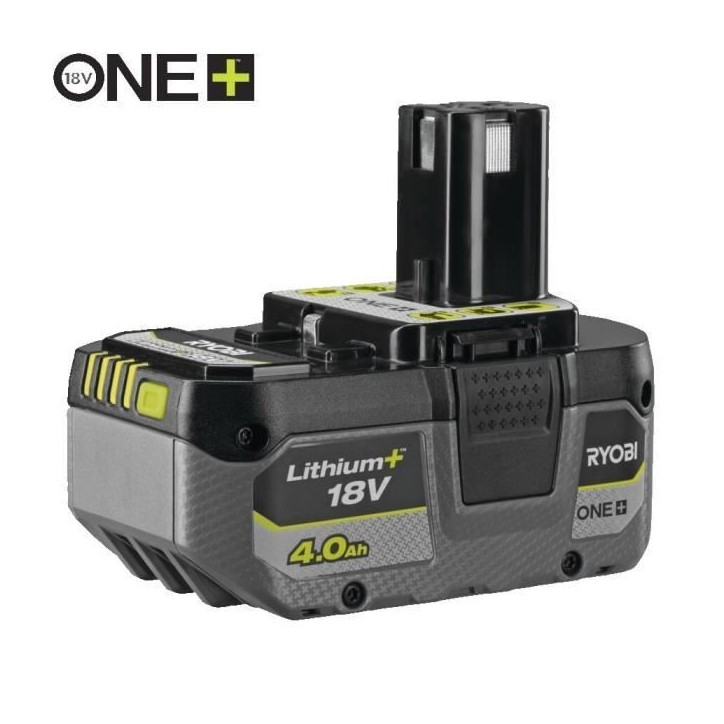 RYOBI - 1 batterie lithium+ 18V ONE+ 4,0 Ah compacte - RB1840X
