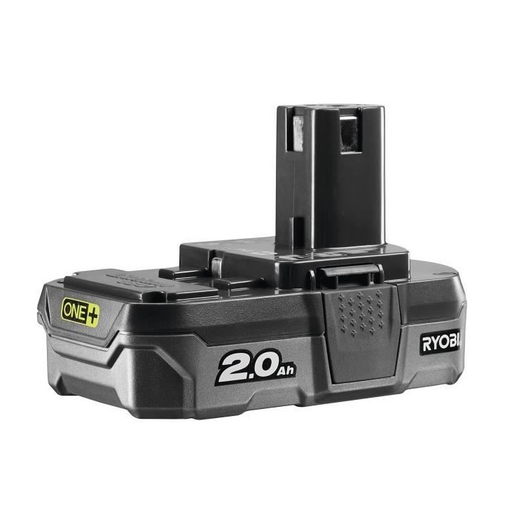 RYOBI - 1 batterie lithium+ 18V ONE+ 2,0 Ah compacte et 1 chargeur rapide 2,0 A - RC18120-120C