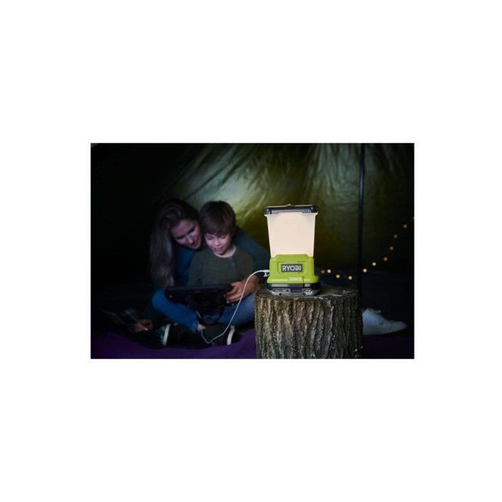 Lanterne LED RYOBI 18V One+ - 850 Lumens - sans batterie ni chargeur - RLL18-0