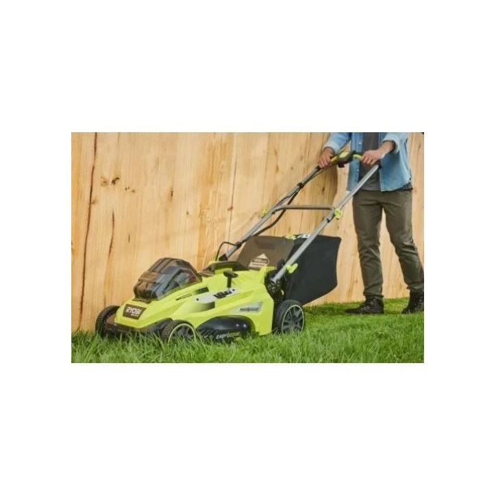 RYOBI - Tondeuse 36V MAXPOWER Power Assist™ - Ø coupe 40 cm - ramassage et mulching + batterie 5,0 Ah & chargeur - RLM36X41H5