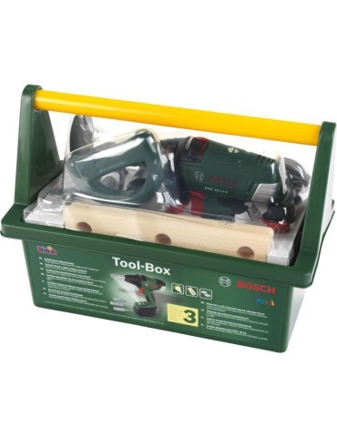 Caisse a outils Bosch avec visseuse électronique et accessoires - KLEIN - 8520
