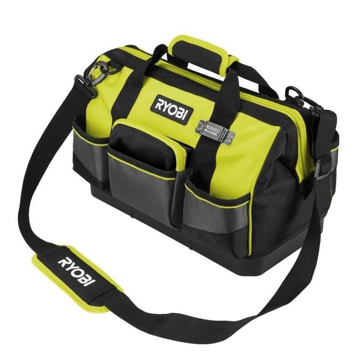 RYOBI - Sac avec fond renforcé 38 x 29 x 20,5 cm pour 1 ou 2 outils - RSSSTB1