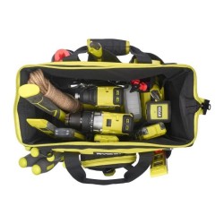 RYOBI - Sac avec fond renforcé 38 x 29 x 20,5 cm pour 1 ou 2 outils -