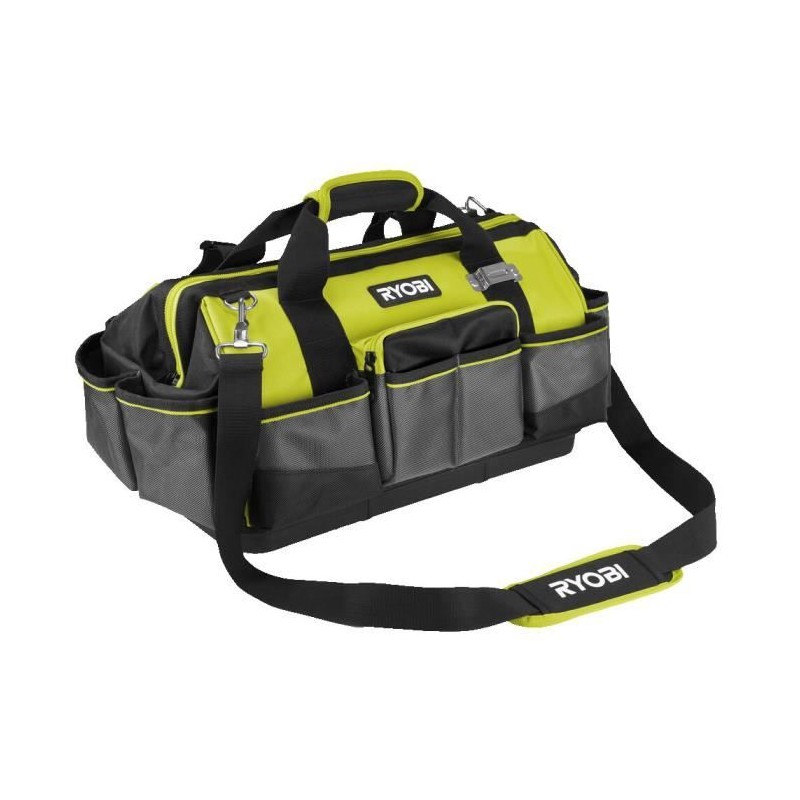 RYOBI - Sac avec fond renforcé 46 x 26 x 29 cm pour 3 ou 4 outils - R RYOBI - Sac avec fond renforcé 46 x 26 x 29 cm pour 3 ou 4 outils - R