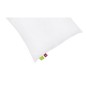 ABEIL Lot de 2 Oreillers Bio Confort - 60 x 60 cm - Blanc