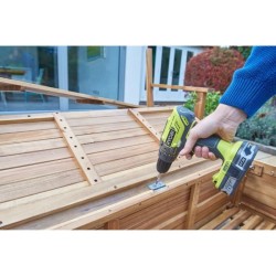 Perceuse-visseuse a percussion sans fil compacte - RYOBI - R18PD2-215G