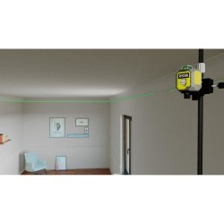 RYOBI - Laser 360° vert - portée 25 m - précision +/- 0,5 mm - Livr