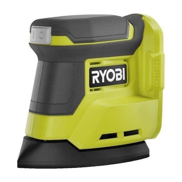 RYOBI - Ponceuse triangulaire 18V ONE+ - osc. 1,8 mm - patin 100 x 140 mm - 22 000 osc/min - Livrée avec 3 abrasifs - RPS18-0