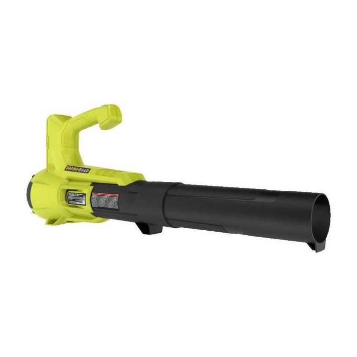 RYOBI - Souffleur 18V ONE+ Turbo Jet - soufflerie 145 km/h - débit air max. : 7,1 m³/min - sans batterie ni chargeur - RY18BLA RYOBI - Souffleur 18V ONE+ Turbo Jet - soufflerie 145 km/h - débit air max. : 7,1 m³/min - sans batterie ni chargeur - RY18BLA