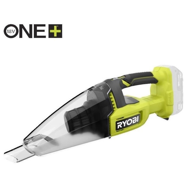 RYOBI - Aspirateur a main 18V ONE+ - 29 AW - 1000 L/min - 0,85 m3/min - collecteur 600 ml - Disponible - RHV18-0 RYOBI - Aspirateur a main 18V ONE+ - 29 AW - 1000 L/min - 0,85 m3/min - collecteur 600 ml - Disponible - RHV18-0