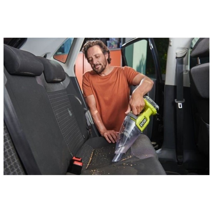 RYOBI - Aspirateur a main 18V ONE+ - 29 AW - 1000 L/min - 0,85 m3/min - collecteur 600 ml - Disponible - RHV18-0 RYOBI - Aspirateur a main 18V ONE+ - 29 AW - 1000 L/min - 0,85 m3/min - collecteur 600 ml - Disponible - RHV18-0