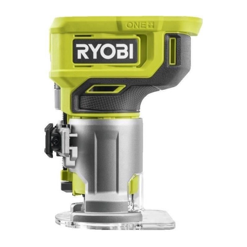 RYOBI - Affleureuse a bois 18V ONE+ - 30 000 tr/min - pince 6 mm - Ave RYOBI - Affleureuse a bois 18V ONE+ - 30 000 tr/min - pince 6 mm - Ave