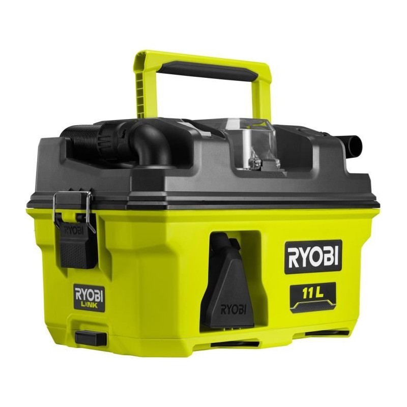 RYOBI - Aspirateur d'atelier 18V ONE+ - 11,8 kPa - collecteur 11 L - A RYOBI - Aspirateur d'atelier 18V ONE+ - 11,8 kPa - collecteur 11 L - A