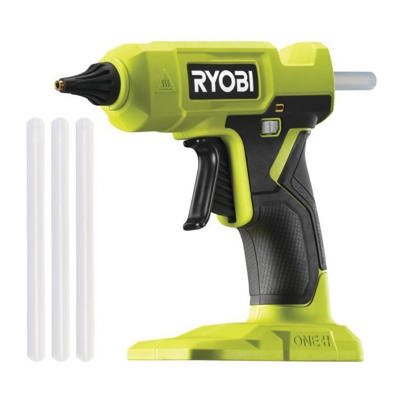 RYOBI - Pistolet a colle 18V ONE+ - chauffe en 3 min - indicateur de c RYOBI - Pistolet a colle 18V ONE+ - chauffe en 3 min - indicateur de c