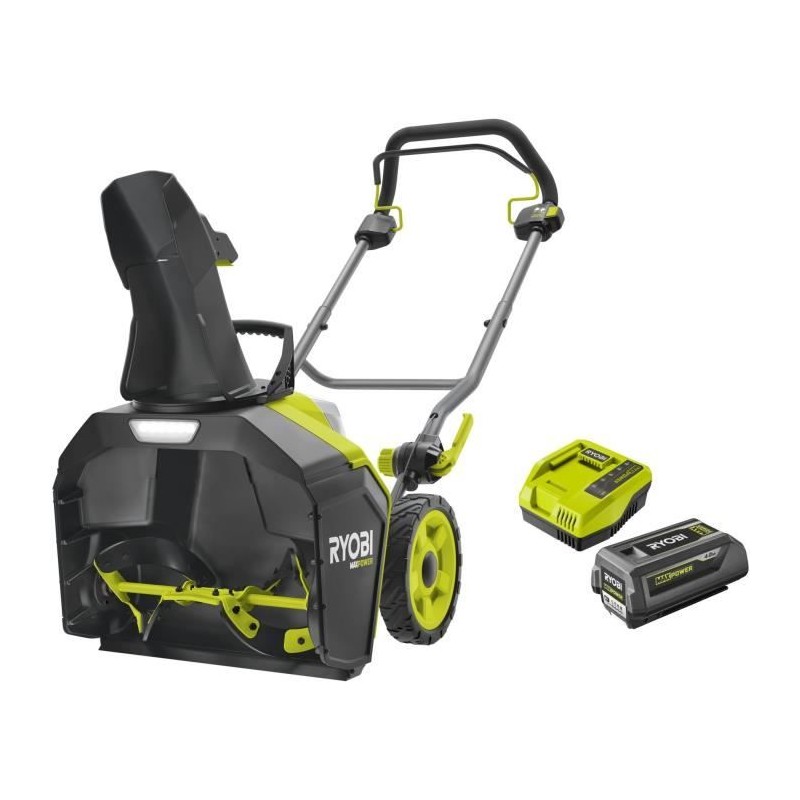 RYOBI - Déneigeuse 36V MAXPOWER Brushless - largeur de travail 45cm - RYOBI - Déneigeuse 36V MAXPOWER Brushless - largeur de travail 45cm -