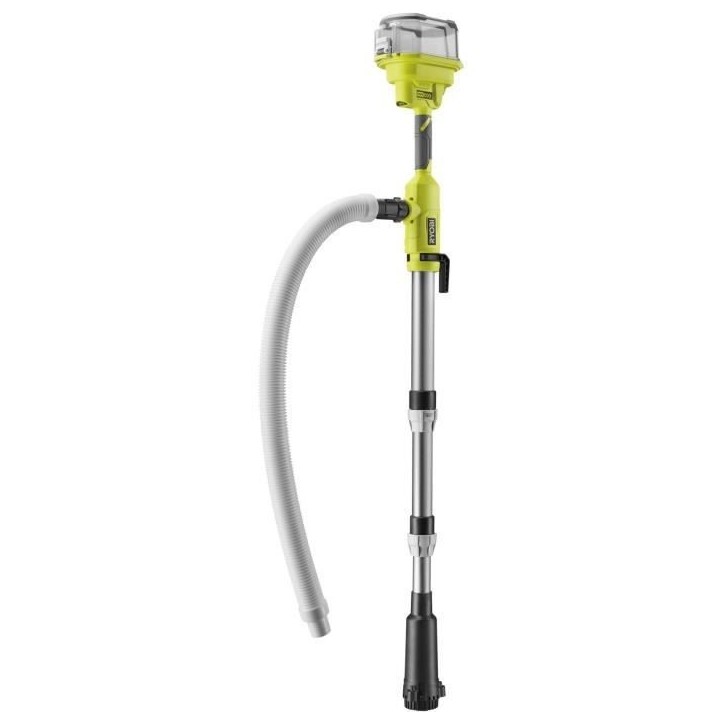 RYOBI - Pompe télescopique 18V - 3 360 l/h - immersion maxi. 1,2 m - IPX5 - vendue sans batterie - RY18STPA-0 RYOBI - Pompe télescopique 18V - 3 360 l/h - immersion maxi. 1,2 m - IPX5 - vendue sans batterie - RY18STPA-0