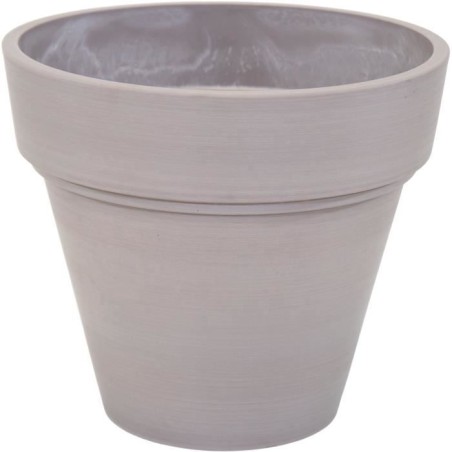 Pot de fleur - MEGA COLLECTIONS - Ecostone Planter - Ø 41 cm - H 35 c