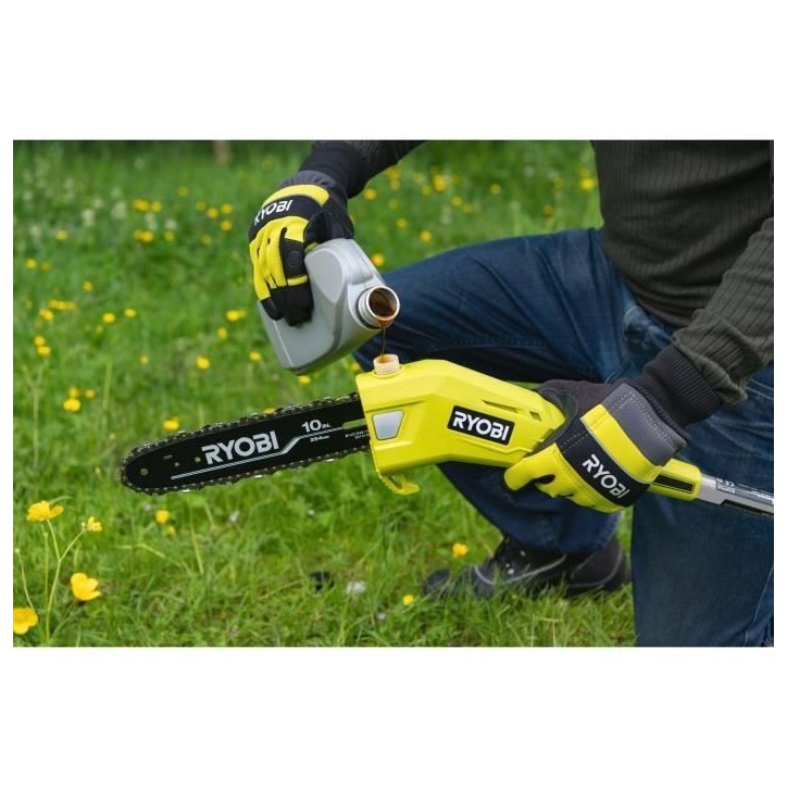 RYOBI - Élagueur sur perche 36V MAXPOWER - guide 25 cm - tube télescopique (2,4 - 2,9 m) - sans batterie ni chargeur - RY36PP2 RYOBI - Élagueur sur perche 36V MAXPOWER - guide 25 cm - tube télescopique (2,4 - 2,9 m) - sans batterie ni chargeur - RY36PP2
