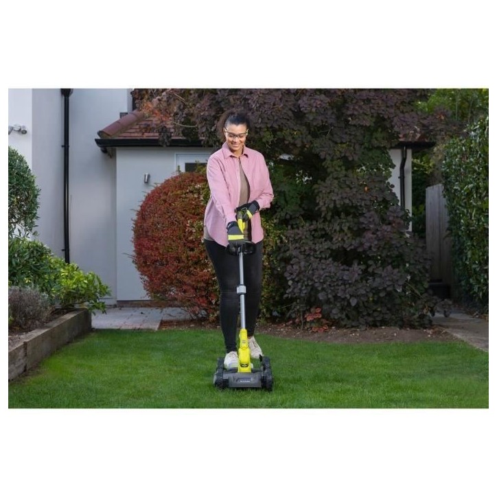 RYOBI - Tondeuse 3-en-1 18V ONE+ - Tondeuse / coupe-bordures / dresse-bord. - coupe 30 cm + batterie 2 Ah & charg. - RY18LMC30A- RYOBI - Tondeuse 3-en-1 18V ONE+ - Tondeuse / coupe-bordures / dresse-bord. - coupe 30 cm + batterie 2 Ah & charg. - RY18LMC30A-