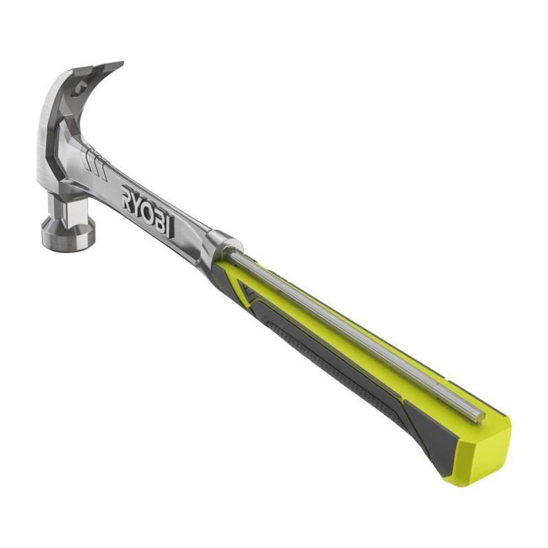 Marteau arrache-clous - RYOBI - Fibre de verre 450g Marteau arrache-clous - RYOBI - Fibre de verre 450g