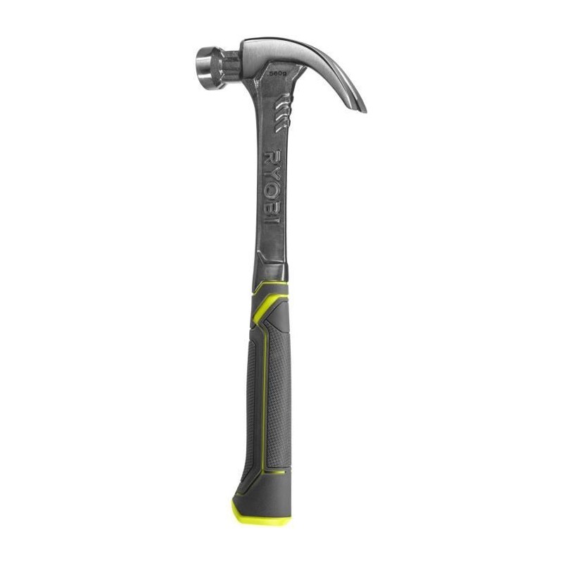 Marteau arrache-clous - RYOBI - Fibre de verre 560g Marteau arrache-clous - RYOBI - Fibre de verre 560g