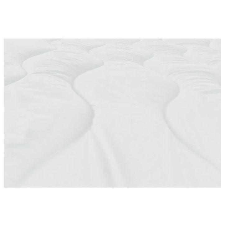 ABEIL Couette chaude Bicolore - 140 x 200 cm - Blanc et gris ABEIL Couette chaude Bicolore - 140 x 200 cm - Blanc et gris