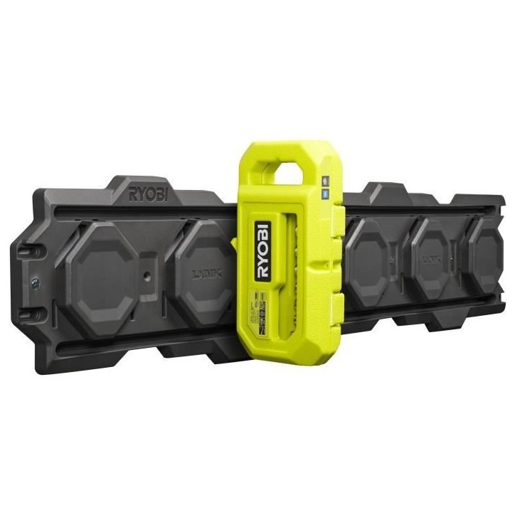RYOBI - Coffret 1 clé 90 dents, 8 douilles (de 8 a 15 mm) & adaptateur 1/4'' - 3/8'' - Compatible Ryobi LINK - RHRS10PC RYOBI - Coffret 1 clé 90 dents, 8 douilles (de 8 a 15 mm) & adaptateur 1/4'' - 3/8'' - Compatible Ryobi LINK - RHRS10PC