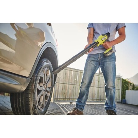 Souffleur ultra compact - RYOBI - 18 V - Brushless - Vitesse max. 241,5 km/h - Débit air max. : 6,51 m³/min - Vendu sans batte