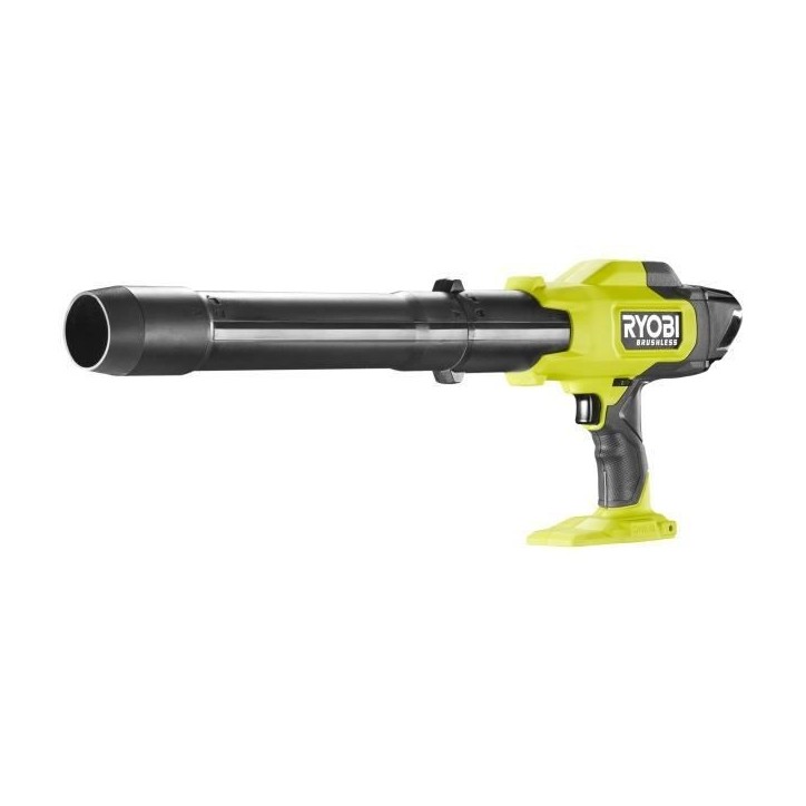 Souffleur ultra compact - RYOBI - 18 V - Brushless - Vitesse max. 241,5 km/h - Débit air max. : 6,51 m³/min - Vendu sans batte Souffleur ultra compact - RYOBI - 18 V - Brushless - Vitesse max. 241,5 km/h - Débit air max. : 6,51 m³/min - Vendu sans batte