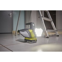 Spot LED 360° - RYOBI - 18V - 3 intensités : 3 500 / 2 000 / 1 000 /