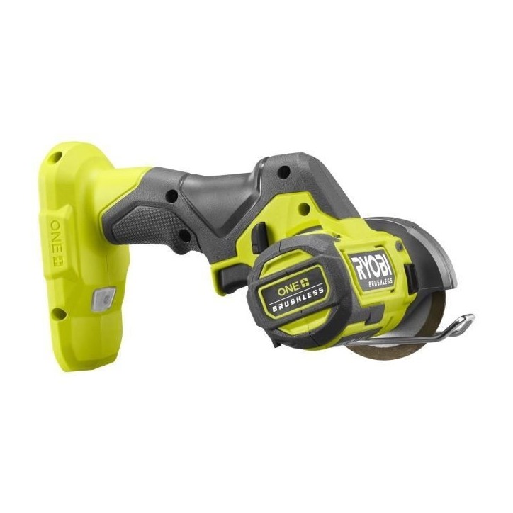 Meuleuse compacte - RYOBI - Brushless - 18V - Compacte diam. 76 mm - 20 000 tr/min - Capacité de coupe 16 mm Meuleuse compacte - RYOBI - Brushless - 18V - Compacte diam. 76 mm - 20 000 tr/min - Capacité de coupe 16 mm