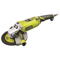RYOBI - Meuleuse d'angle 2 000 W 230 mm - poignée 180° - coffret ant