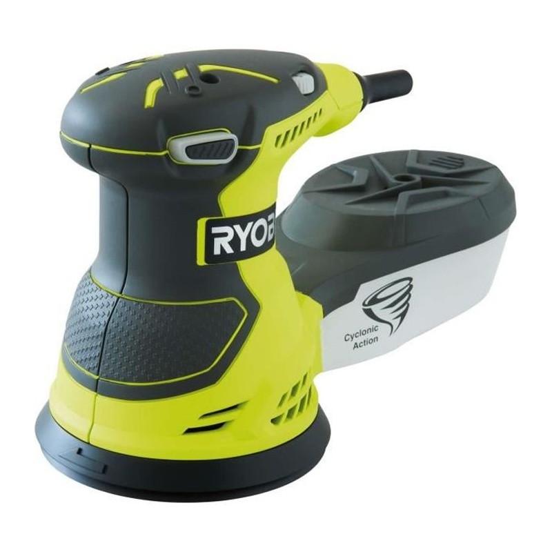 RYOBI - Ponceuse excentrique 300 W - 7 000-13 000 osc/min - diam. 125 RYOBI - Ponceuse excentrique 300 W - 7 000-13 000 osc/min - diam. 125