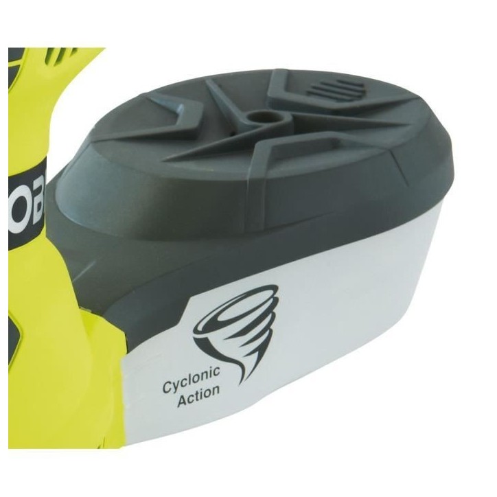 RYOBI - Ponceuse excentrique 300 W - 7 000-13 000 osc/min - diam. 125 mm - variateur de vitesse - Livrée avec 5 abrasifs - ROS3 RYOBI - Ponceuse excentrique 300 W - 7 000-13 000 osc/min - diam. 125 mm - variateur de vitesse - Livrée avec 5 abrasifs - ROS3