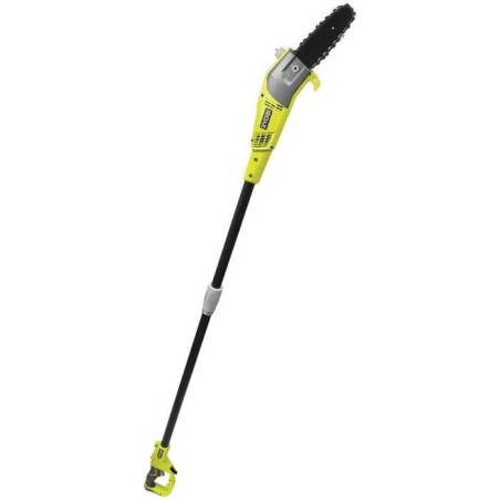 RYOBI - Elagueur sur perche 750 W - guide 20 cm incliné a 15°- 10 m/