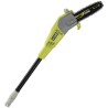 RYOBI - Elagueur sur perche 750 W - guide 20 cm incliné a 15°- 10 m/