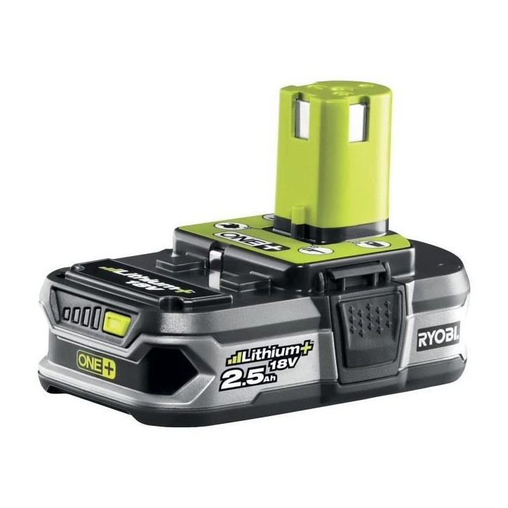 RYOBI - 1 batterie lithium+ 18V ONE+ 2,5 Ah - RB18L25 RYOBI - 1 batterie lithium+ 18V ONE+ 2,5 Ah - RB18L25