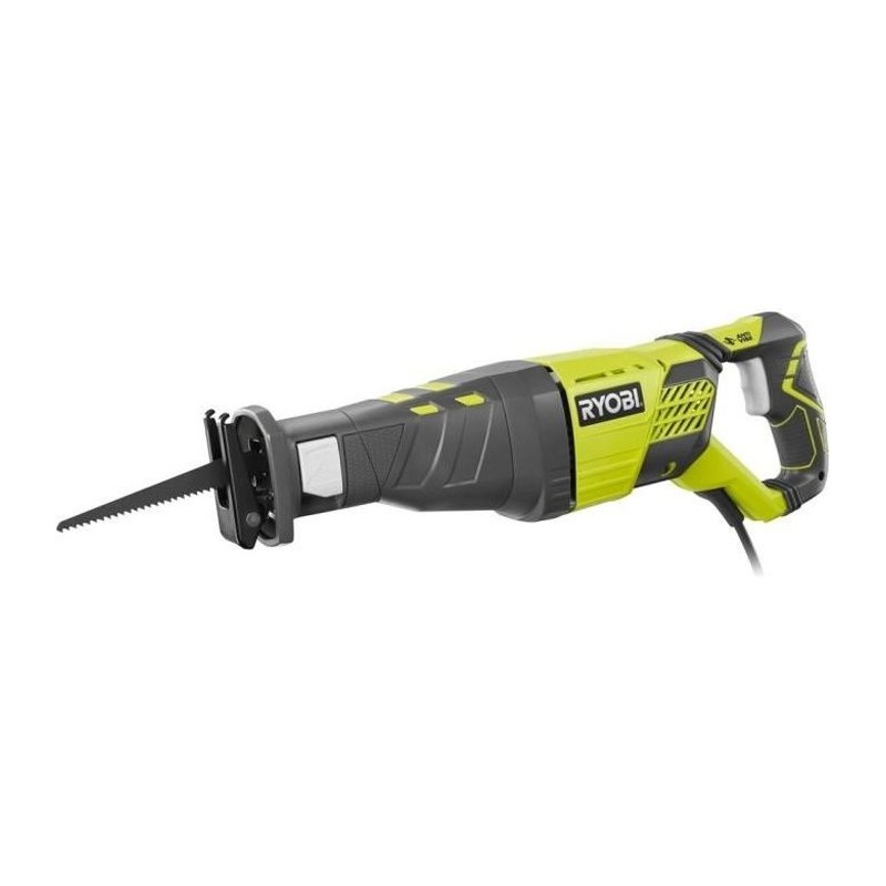 RYOBI - Scie sabre 1 200 W - 3 000 cp/min - 200 mm bois - poignée ant RYOBI - Scie sabre 1 200 W - 3 000 cp/min - 200 mm bois - poignée ant