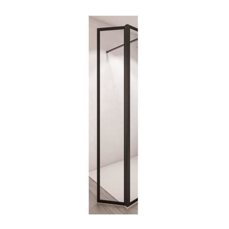 AURYS Porte de douche pivotante BALEARES ATELIER - Verre Timeless 8 mm AURYS Porte de douche pivotante BALEARES ATELIER - Verre Timeless 8 mm