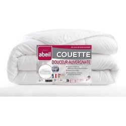 Couette chaude 400gr/m² Douceur Auvergnate - 200 x 200 cm - 2 personn