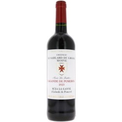 Château La Sablard du Grand Moine 2023 Lalande de Pomerol - Vin rouge